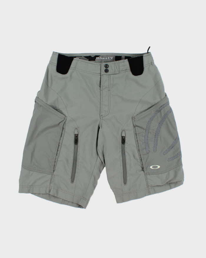 Vintage Y2K 2006 Oakley Soft Shell Relaxed Fit Wide Leg Technical Shorts - M