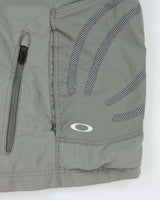 Vintage Y2K 2006 Oakley Soft Shell Relaxed Fit Wide Leg Technical Shorts - M
