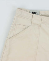 Vintage Y2K 00s Nike Canvas Relaxed Fit Wide Leg Long Shorts - M