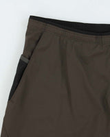Vintage Arc'teryx Khaki Brown Soft Shell Relaxed Fit Technical Shorts - L