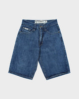 Vintage 1990s Avirex Embroidered Relaxed Fit Denim Jean Shorts - W30