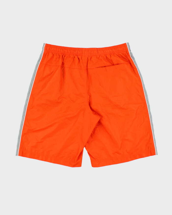 Vintage Y2K 00s Nike Soft Shell Relaxed Fit Wide Leg Casual / Swim Shorts - L