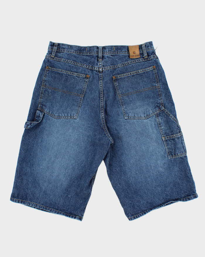 Vintage Y2K 00s Exco Jeans Baggy Fit Wide Leg Denim Carpenter Shorts - W34