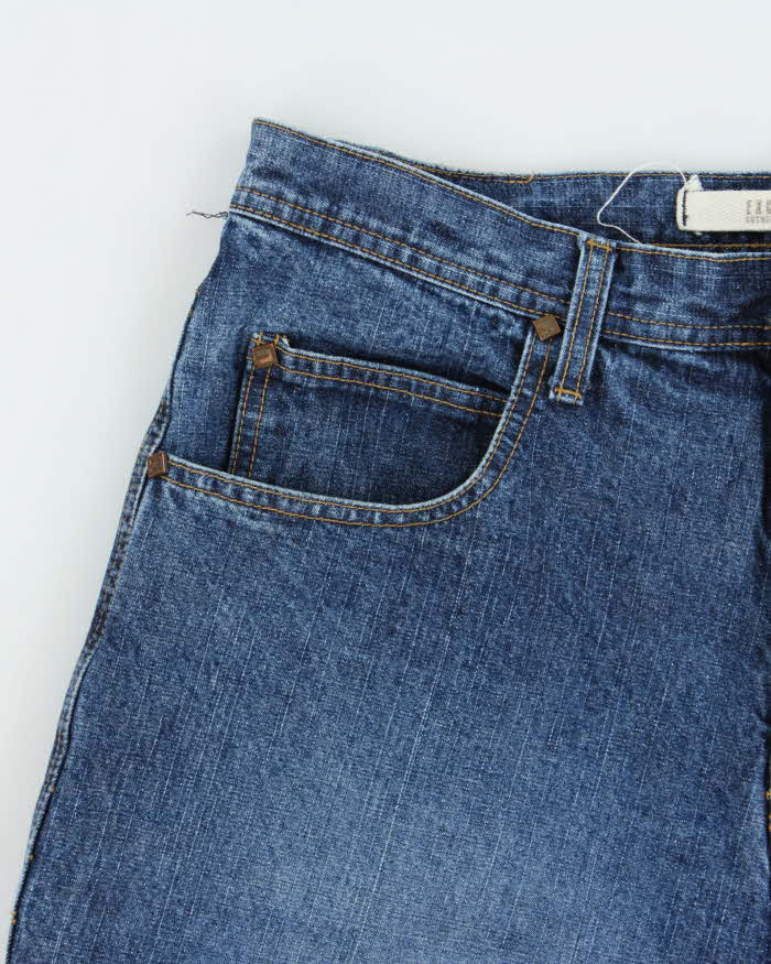Vintage Y2K 00s Exco Jeans Baggy Fit Wide Leg Denim Carpenter Shorts - W34