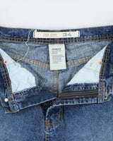 Vintage Y2K 00s Exco Jeans Baggy Fit Wide Leg Denim Carpenter Shorts - W34