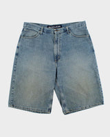 Vintage Y2K 00s Nautica Jeans Baggy Fit Wide Leg Denim Skater Shorts - W36