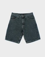 Vintage Y2K 00s Lee Stone Wash Relaxed Fit Wide Leg Denim Jean Shorts - W32