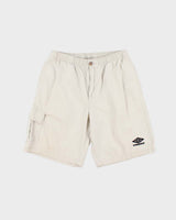 Vintage 1990s Umbro Cotton Canvas Relaxed Fit Wide Leg Adventure Shorts - M