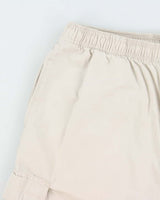 Vintage 1990s Umbro Cotton Canvas Relaxed Fit Wide Leg Adventure Shorts - M