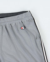 Vintage Champion Two Tone Baggy Wide Leg Net Basketball Shorts - L