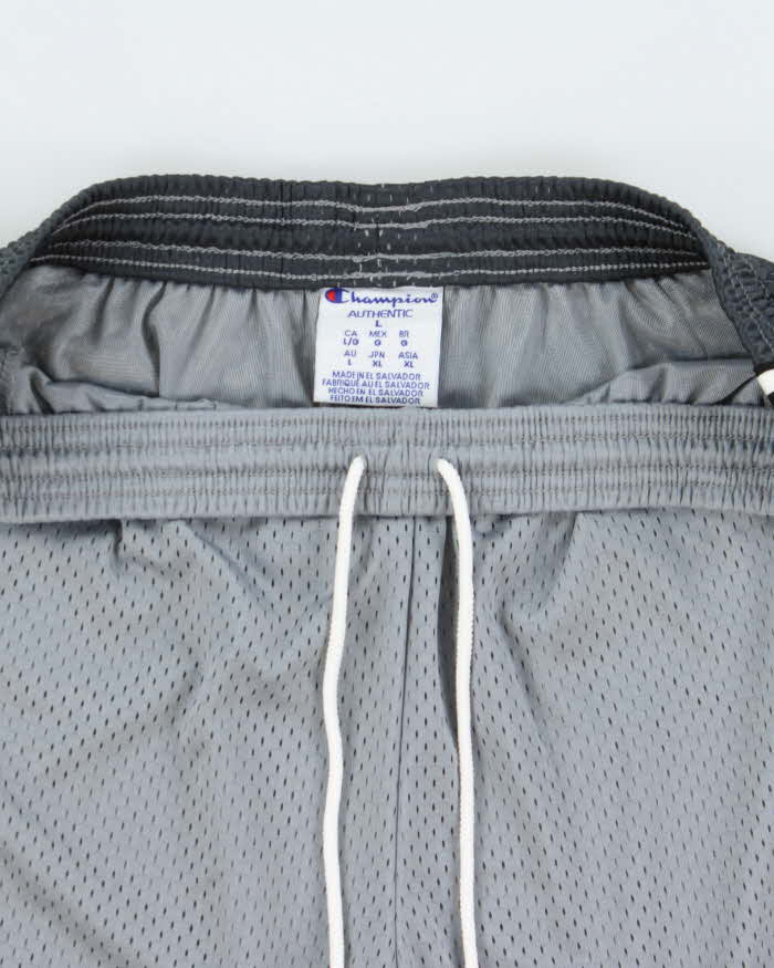 Vintage Champion Two Tone Baggy Wide Leg Net Basketball Shorts - L