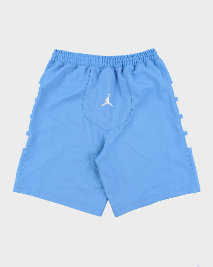 Vintage Y2K 00s Nike Air Jordan Heavyweight Embroidered Baggy Fit Wide Leg Basketball Shorts - L