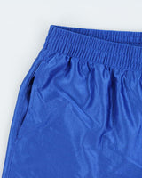 Vintage Nike Heavyweight Embroidered Satin Baggy Fit Wide Leg Shorts - XL