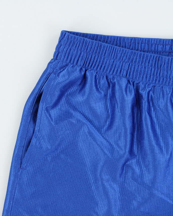 Vintage Nike Heavyweight Embroidered Satin Baggy Fit Wide Leg Shorts - XL