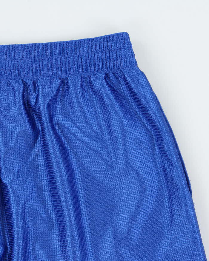 Vintage Nike Heavyweight Embroidered Satin Baggy Fit Wide Leg Shorts - XL
