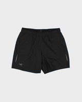 Arc'teryx Black 'Adan' 7" Lightweight Soft Shell Trail Running Shorts - M