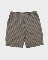Vintage Y2K 00s Adidas Tartan Plaid Twill Canvas Relaxed Fit Wide Leg Golf Shorts - W36