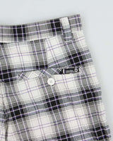 Vintage Y2K 00s Southpole Plaid Twill Canvas Relaxed Fit Baggy Long Skater Shorts - W34