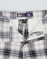 Vintage Y2K 00s Southpole Plaid Twill Canvas Relaxed Fit Baggy Long Skater Shorts - W34