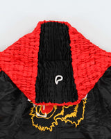 Vintage Y2K 00s Tiger Satin Embroidered Muay Thai Kickboxing Shorts - M