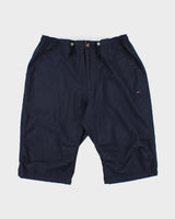 Vintage Y2K 00s Tommy Hilfiger Athletics Navy Soft Shell Relaxed Fit 3/4 Length Shorts - XL