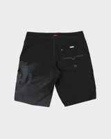 Vintage Diesel Spray Logo Relaxed Fit Board Shorts - W32