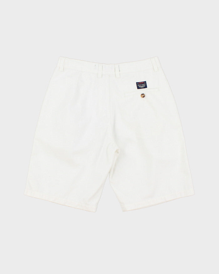 Vintage 1990s Levi's Special Reserve Double Pleated Relaxed Fit Chino Bermuda Shorts - W30