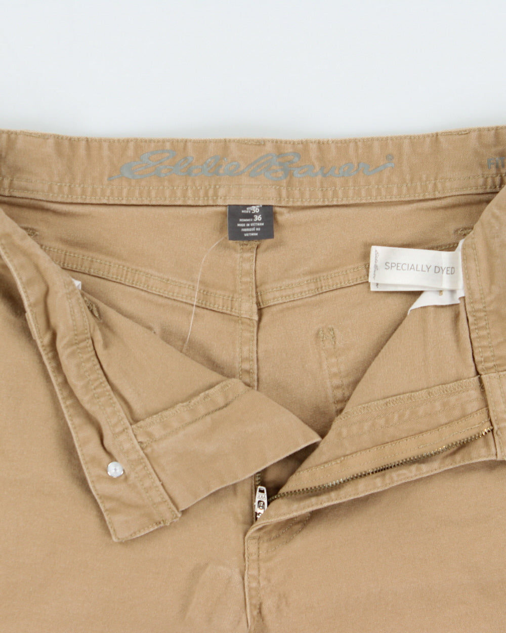 Vintage Eddie Bauer Regular Fit Cavas Shorts - W36