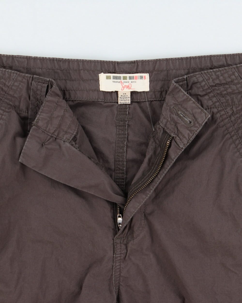 Vintage Y2K 00s Triple Five Soul Long Cargo Shorts - W34