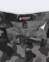 Vintage Y2K 2000s Southpole Camouflage Relaxed Fit Cargo Shorts - W36