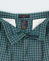 Vintage 1990s Tommy Hilfiger Golf Cotton Checked Shorts - W35