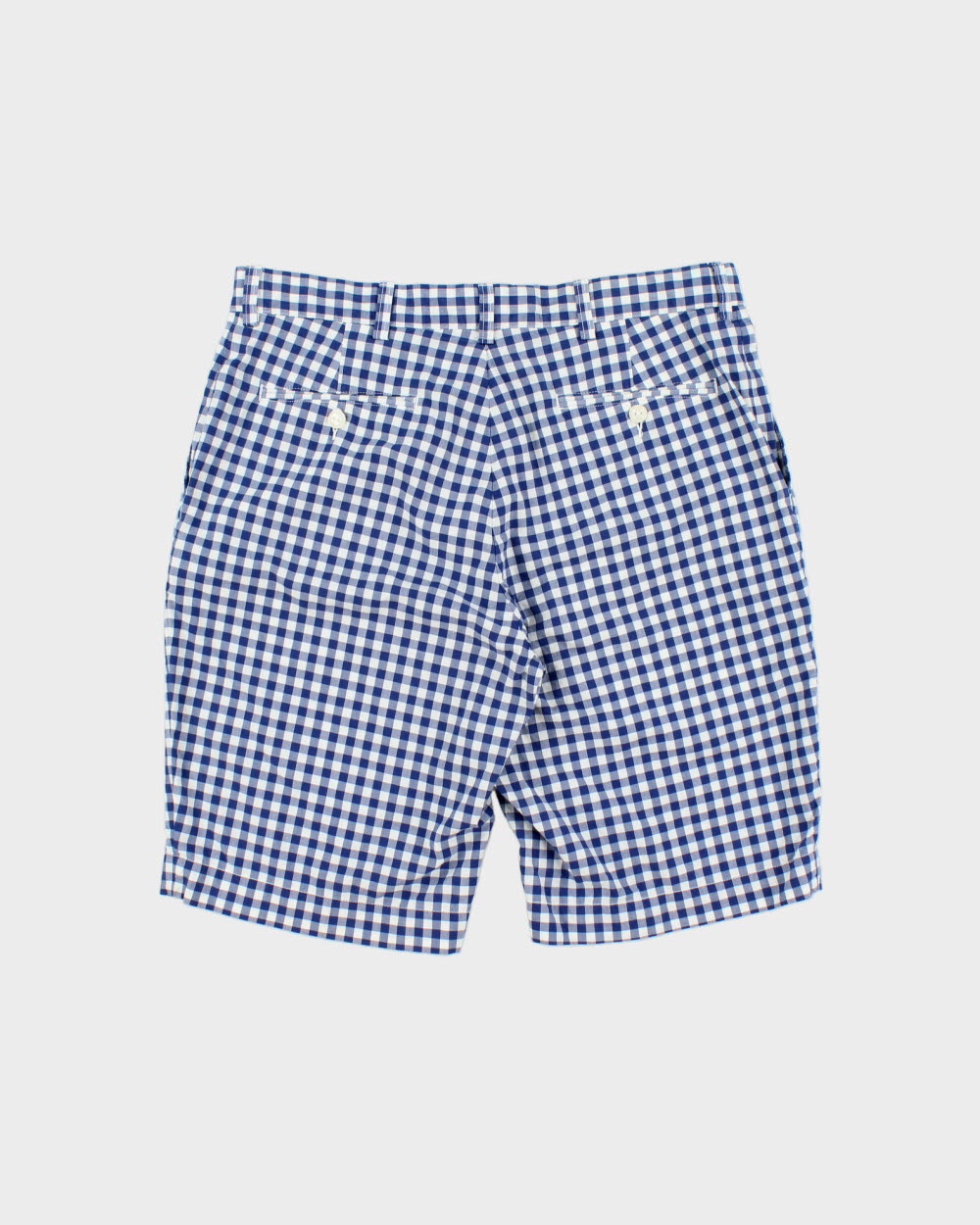 Vintage 1990s Ralph Lauren Cotton Checked Shorts - W34