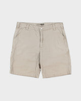 Vintage Carhartt Desert Khaki Rugged Flex Relaxed Fit Canvas Work Shorts - W38