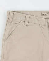 Vintage Carhartt Desert Khaki Rugged Flex Relaxed Fit Canvas Work Shorts - W38