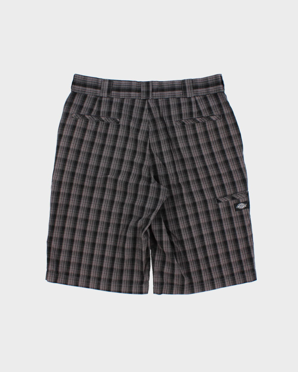 Vintage Dickies 13" Plaid Regular Fit Canvas Work Shorts - W34