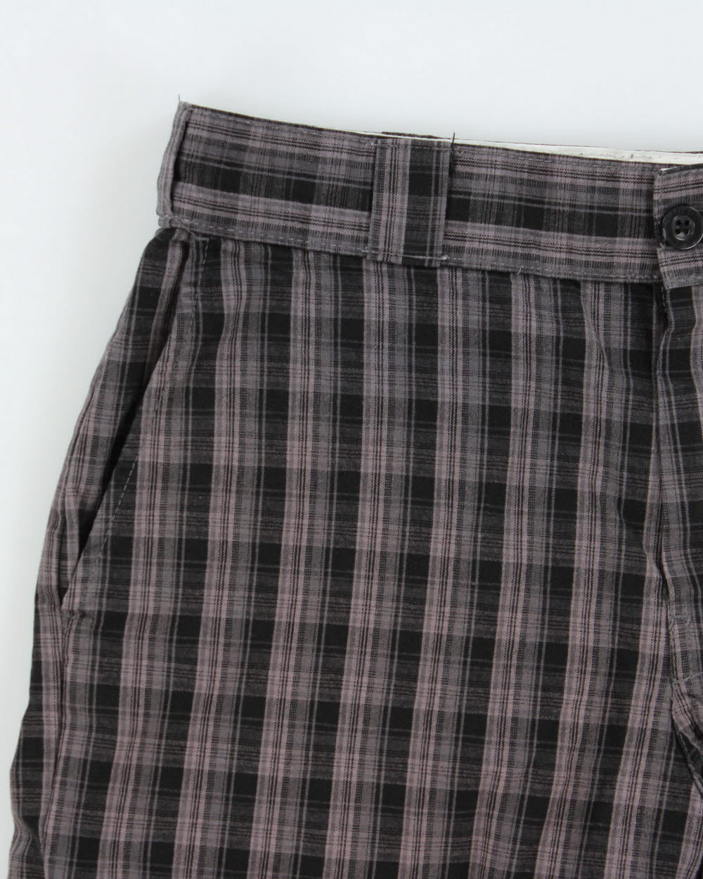 Vintage Dickies 13" Plaid Regular Fit Canvas Work Shorts - W34