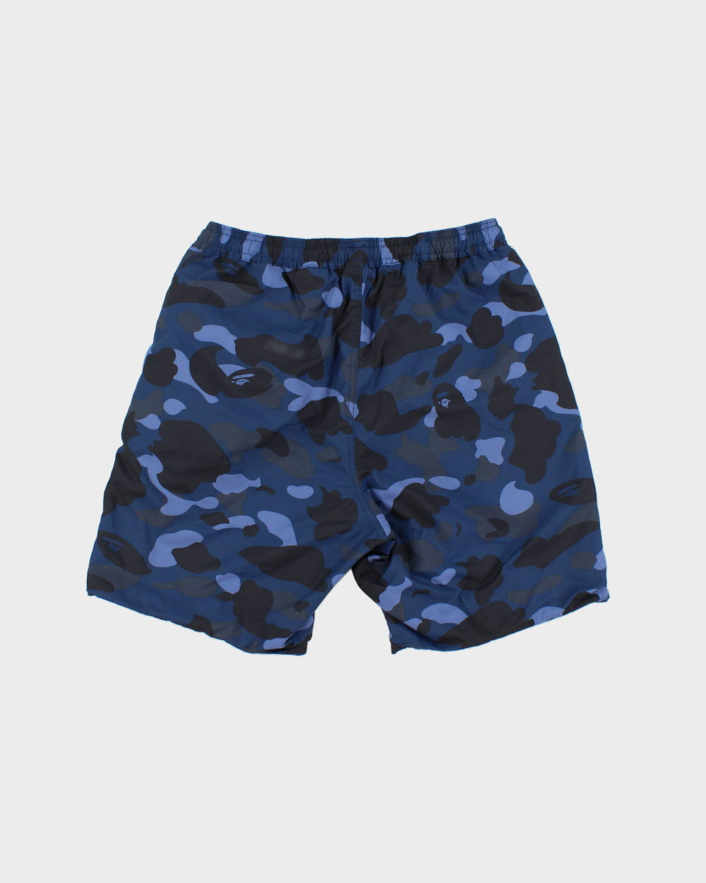A Bathing Ape Colour Camo Shark Reversible Shell Relaxed Fit Shorts - M