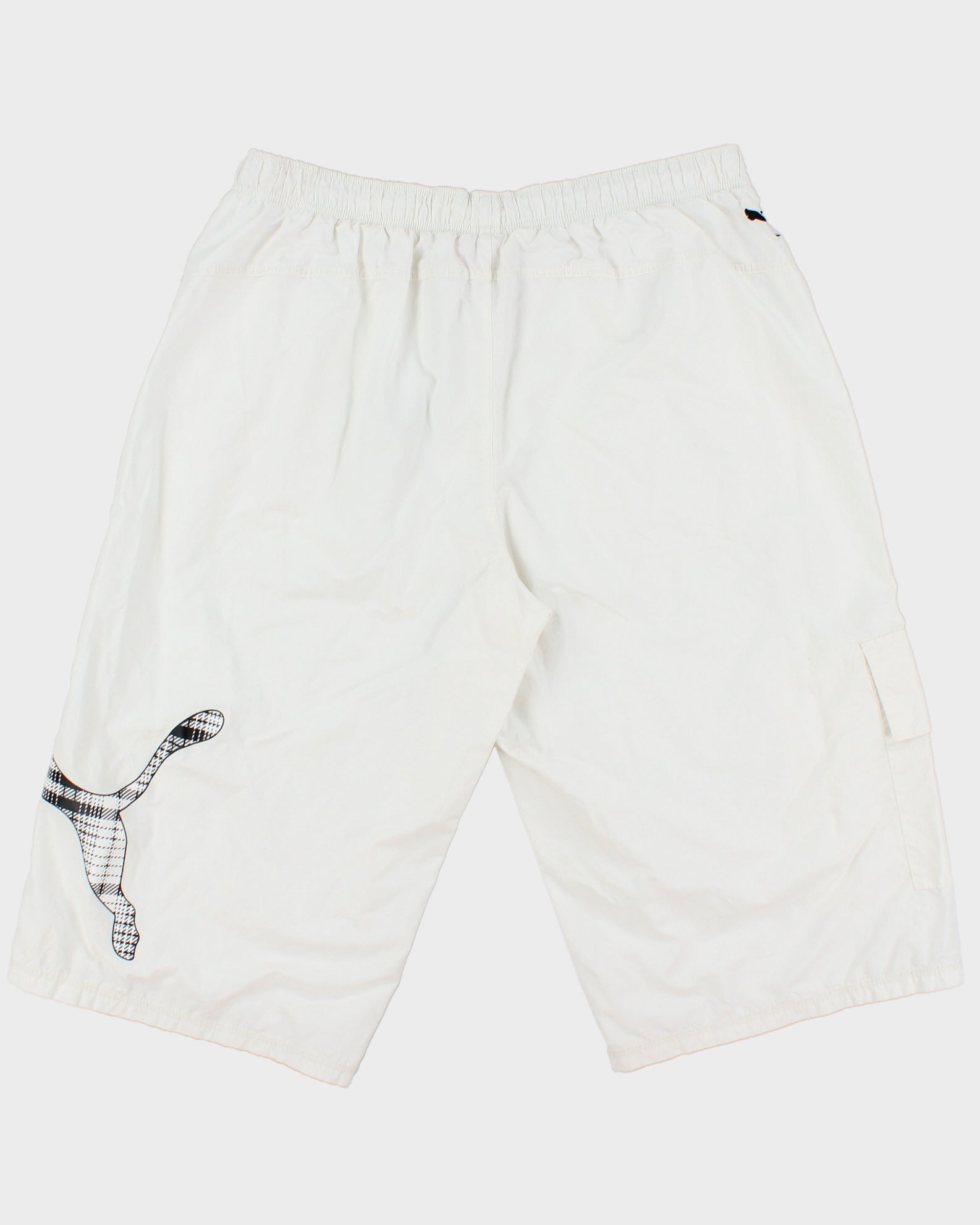 Vintage Y2K 00s Puma Multi-Pocket Relaxed Fit 3/4 Length Swim Shorts - XL