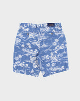 DS Polo Ralph Lauren Pastel Blue Linen Blend Aloha Classic Fit Chino Shorts - W33