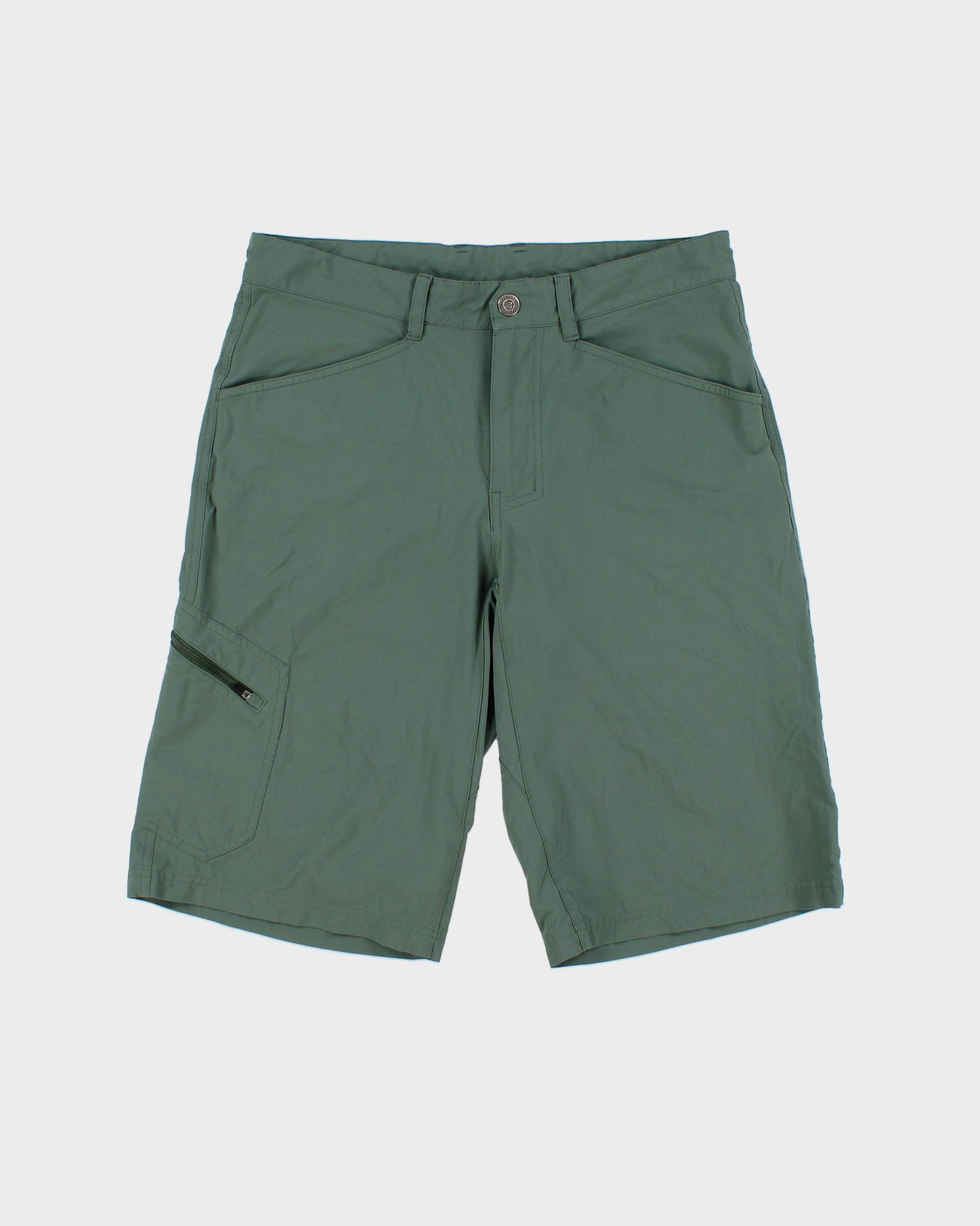 Vintage Patagonia 13" Khaki Landfarer Relaxed Fit Technical Shorts - W32