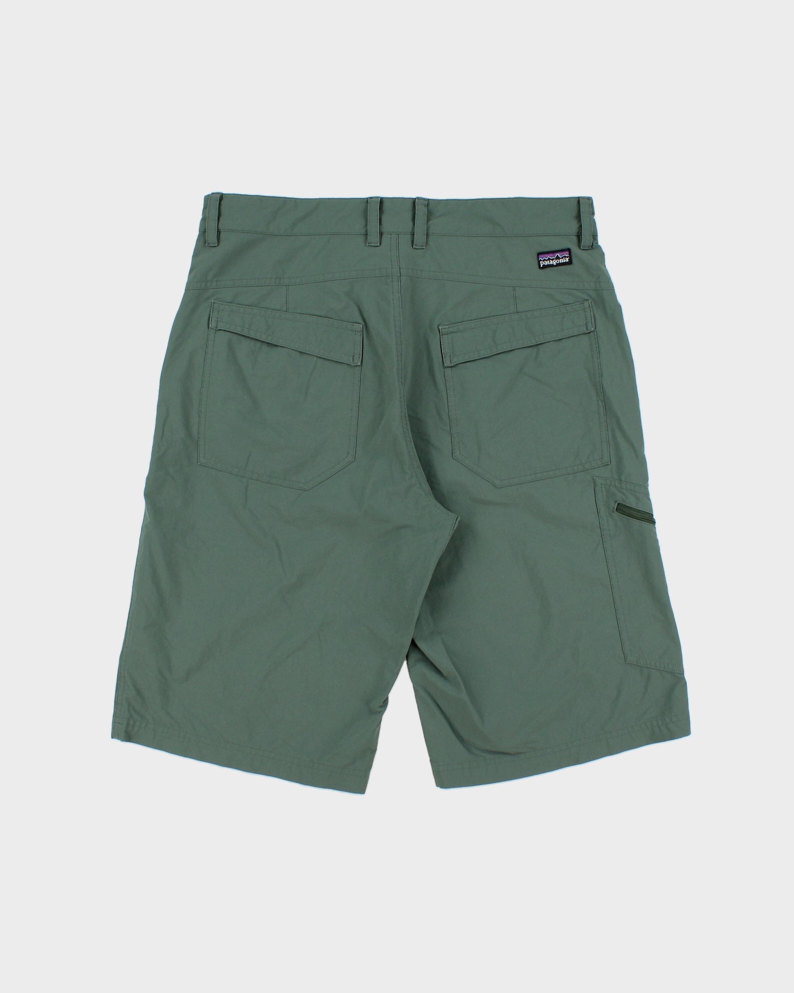 Vintage Patagonia 13" Khaki Landfarer Relaxed Fit Technical Shorts - W32