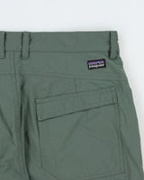 Vintage Patagonia 13" Khaki Landfarer Relaxed Fit Technical Shorts - W32