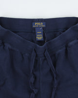 Polo Ralph Lauren Navy Relaxed Fit Casual Waffle-Knit Lounge Shorts - M