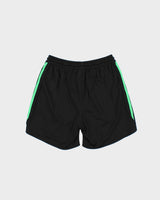 Adidas Originals 3-Stripe Embroidered Relaxed Fit Mesh Sprinter Shorts - M