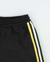 Adidas Originals 3-Stripe Embroidered Relaxed Fit Mesh Sprinter Shorts - M