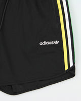 Adidas Originals 3-Stripe Embroidered Relaxed Fit Mesh Sprinter Shorts - M