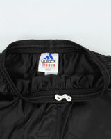 Vintage 1990s Adidas Satin Embroidered Sprinter Shorts - L