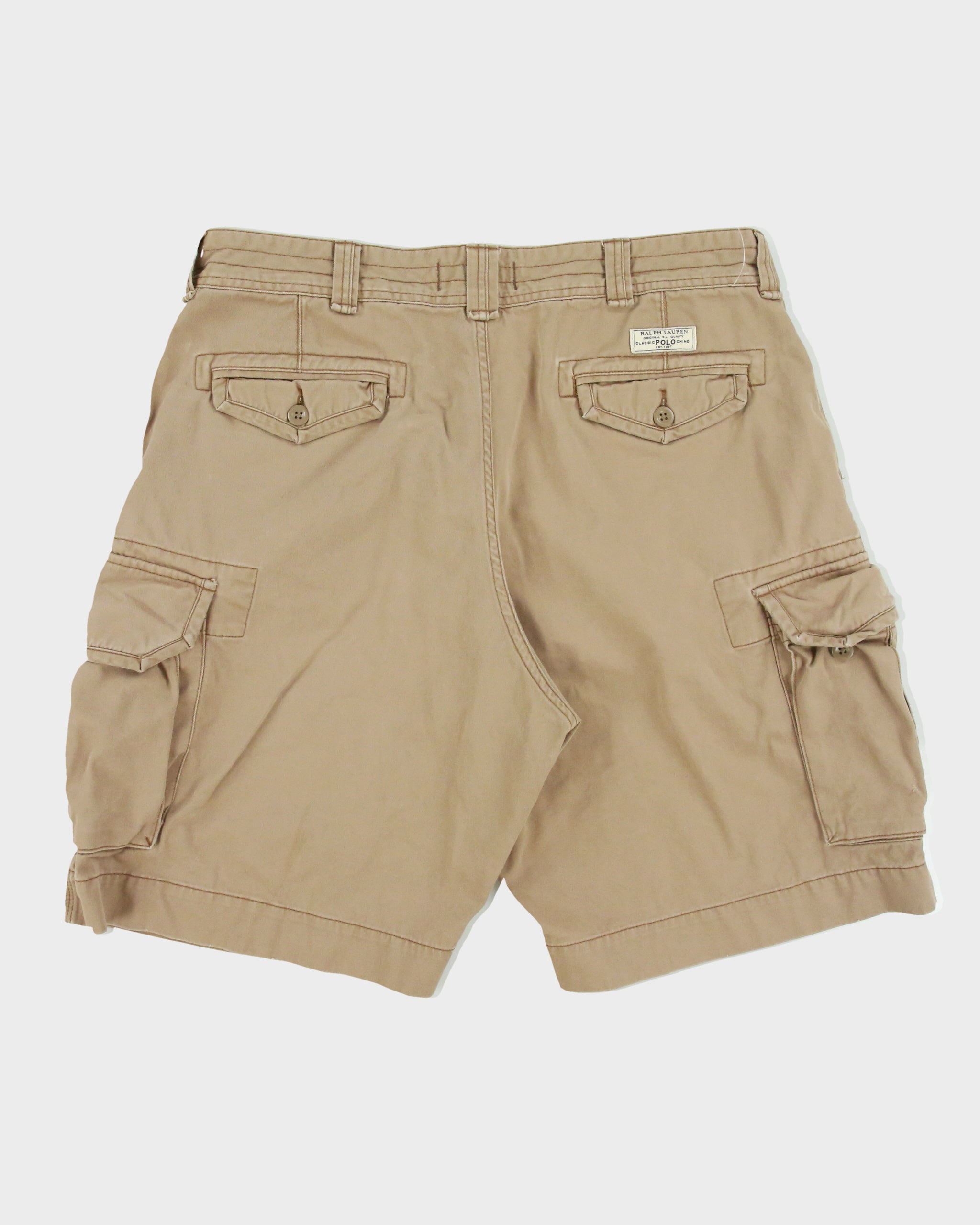Vintage 1990s Polo Ralph Lauren Multi Pocket Carp Shorts - W38