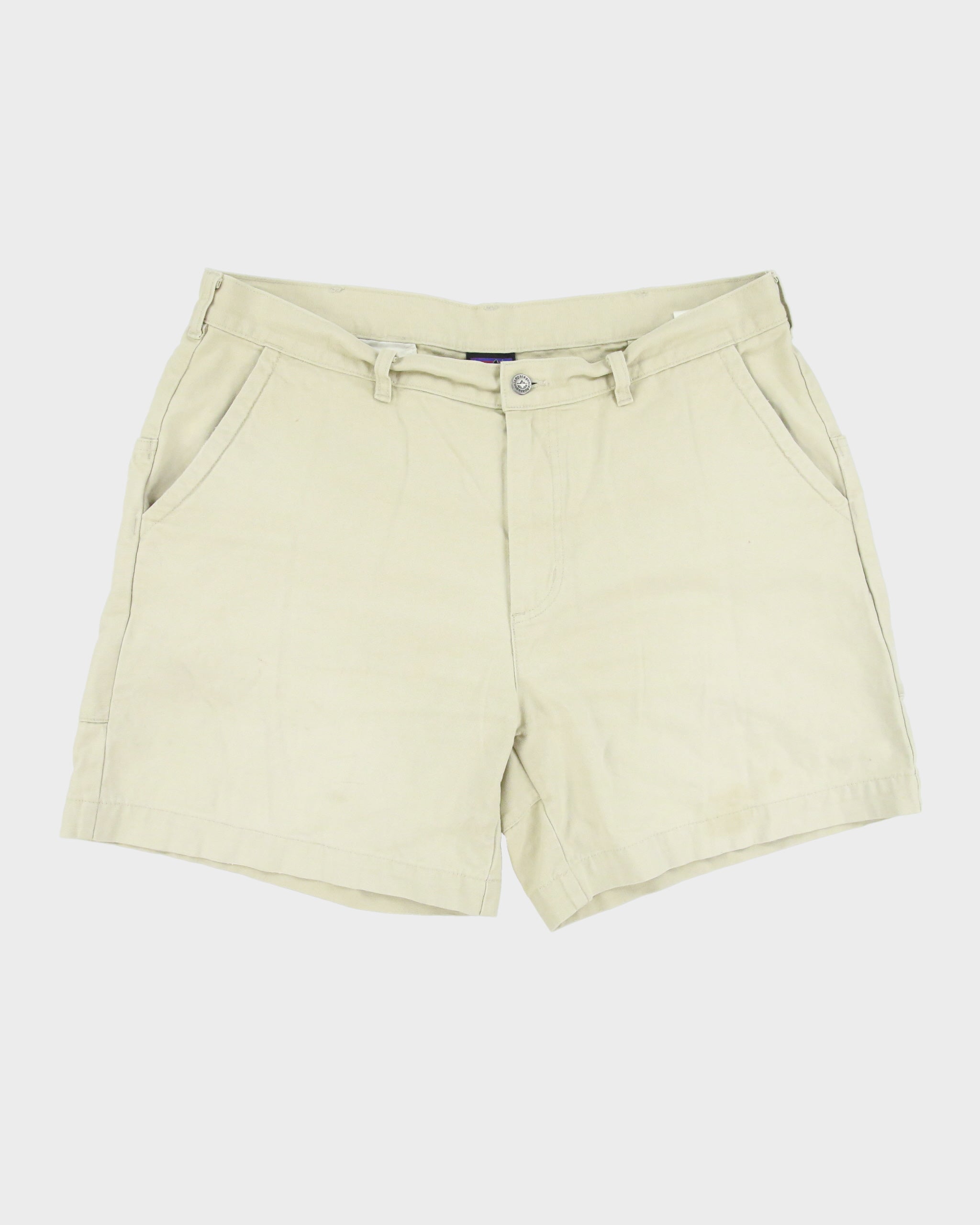 Vintage 2000s Patagonia Women's Organic Cotton Canvas Bermuda Shorts - W39