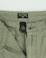 Vintage Y2K 00s Polo Jean Co Ralph Lauren Multi Pocket Cargo Shorts - W36